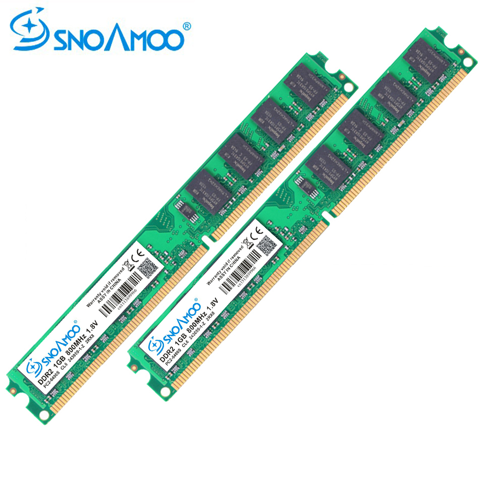 Ddr2 Ram - SNOAMOO Desktop PC RAM DDR2 1GB