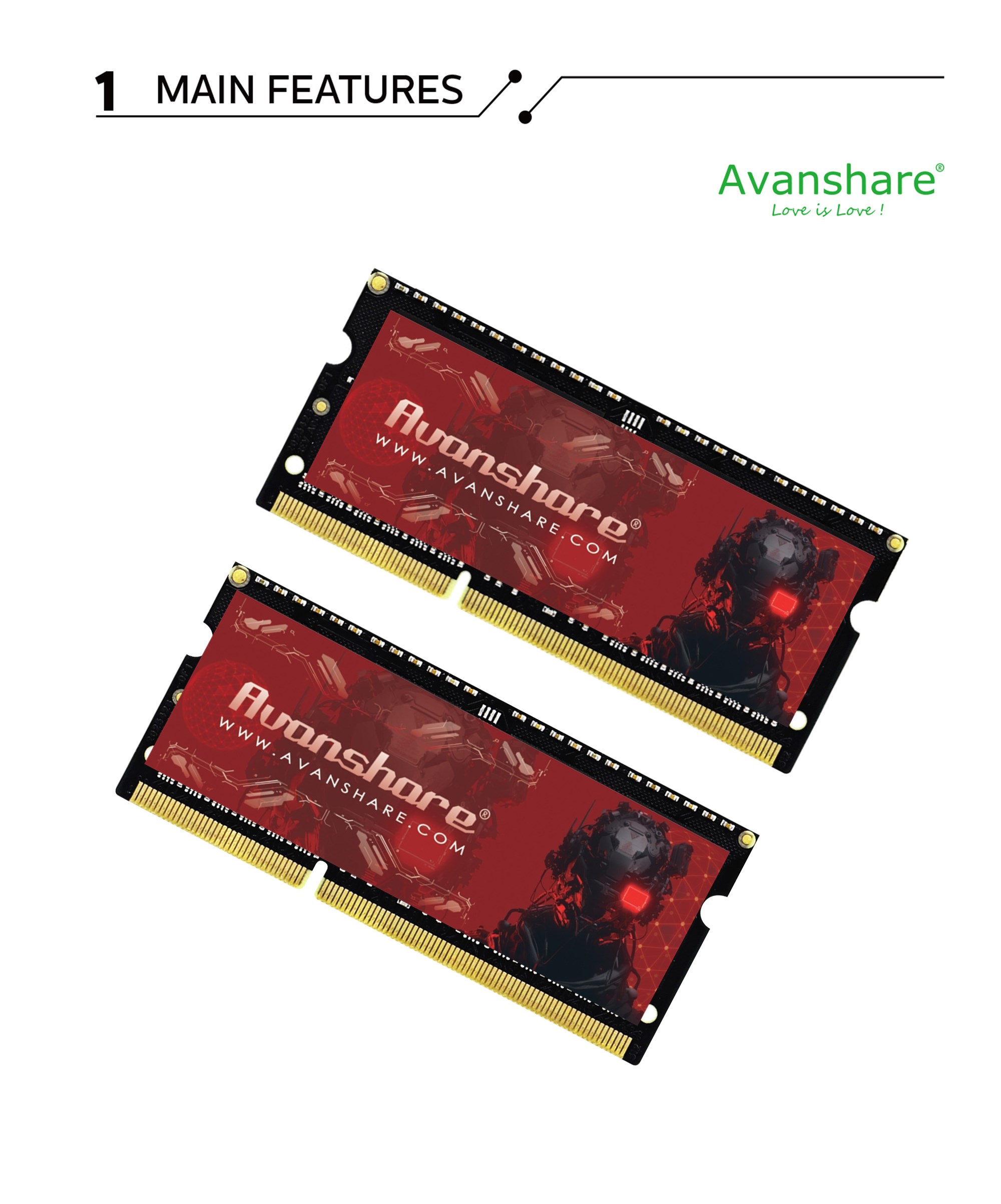 Pamięć RAM Avanshare DDR5 DDR4 – Ddr4 3200Mhz recenzja i cena
