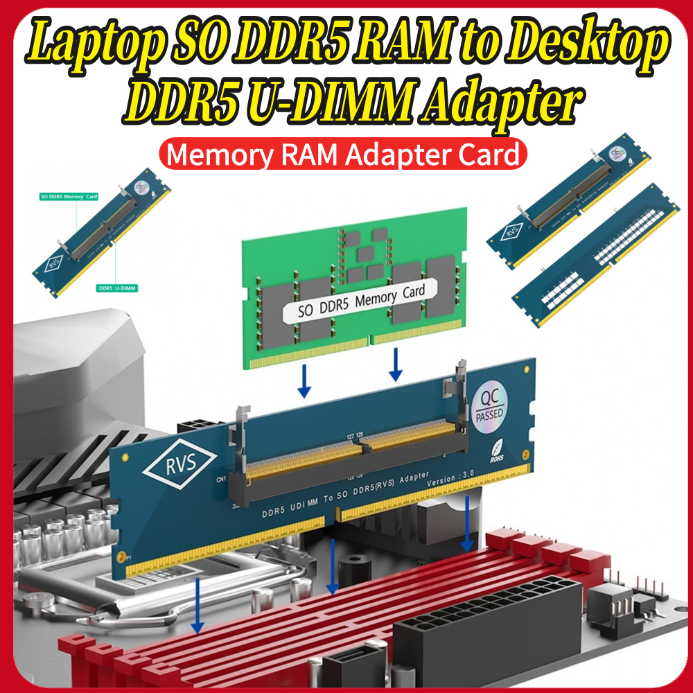 Adapter laptopowy SO DDR5 RAM  – Ram Memory Module recenzja i cena